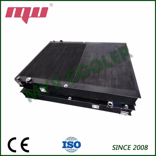 建設機械用空冷アルミ複合ラジエーター